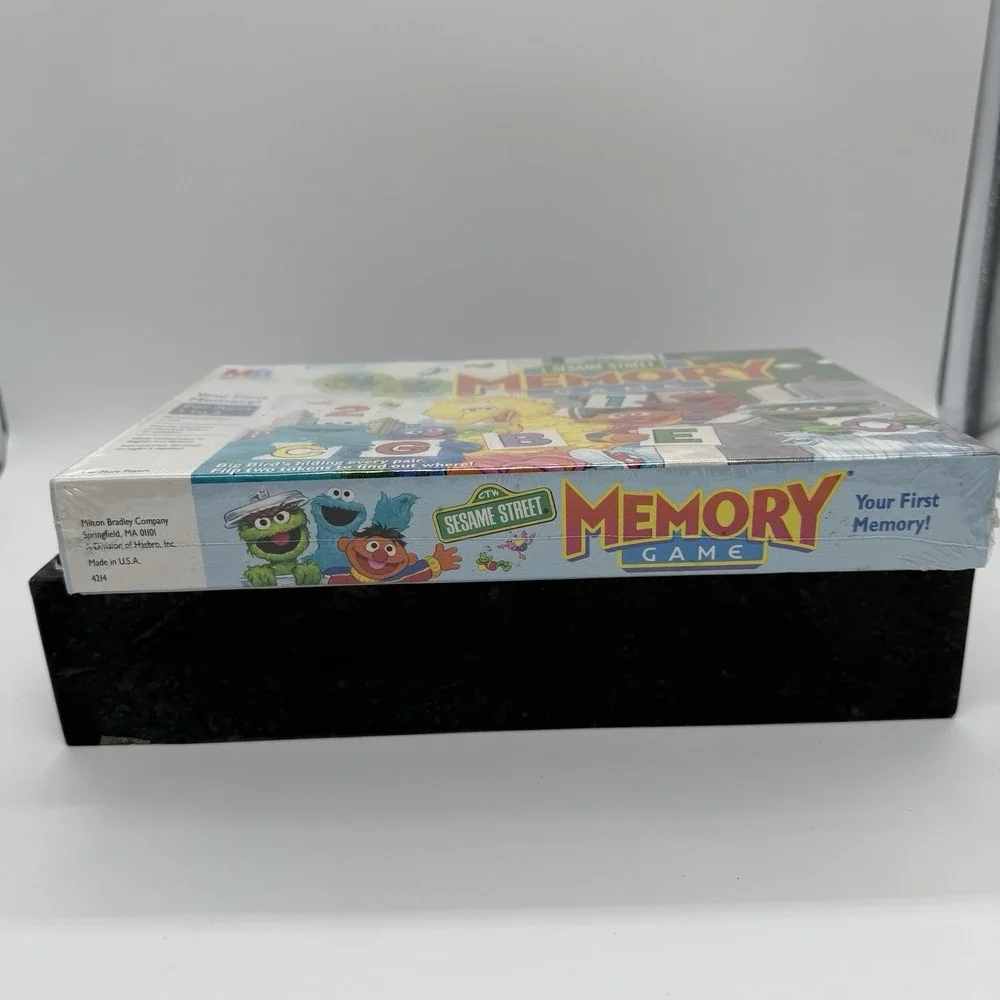 Vintage Sesame Street Memory Game 1991 Milton Bradley NEW SEALED‎